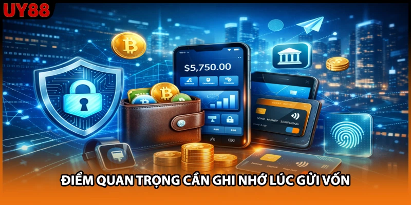 Điểm quan trọng cần ghi nhớ lúc gửi vốn Điểm quan trọng cần ghi nhớ lúc gửi vốn