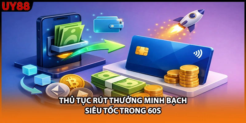 Thủ tục rút thưởng minh bạch, siêu tốc trong 60s